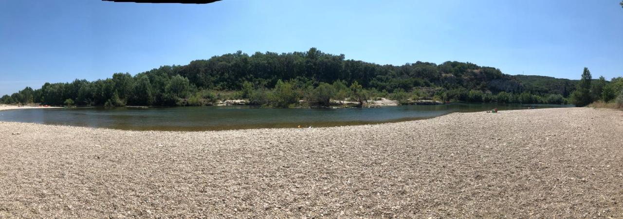 Studio Havre De Paix Au Pont Du Gard Piscine Et Jacuzzi Chez Valerie Payre แวร์ ปองต์ ดู การ์ ภายนอก รูปภาพ