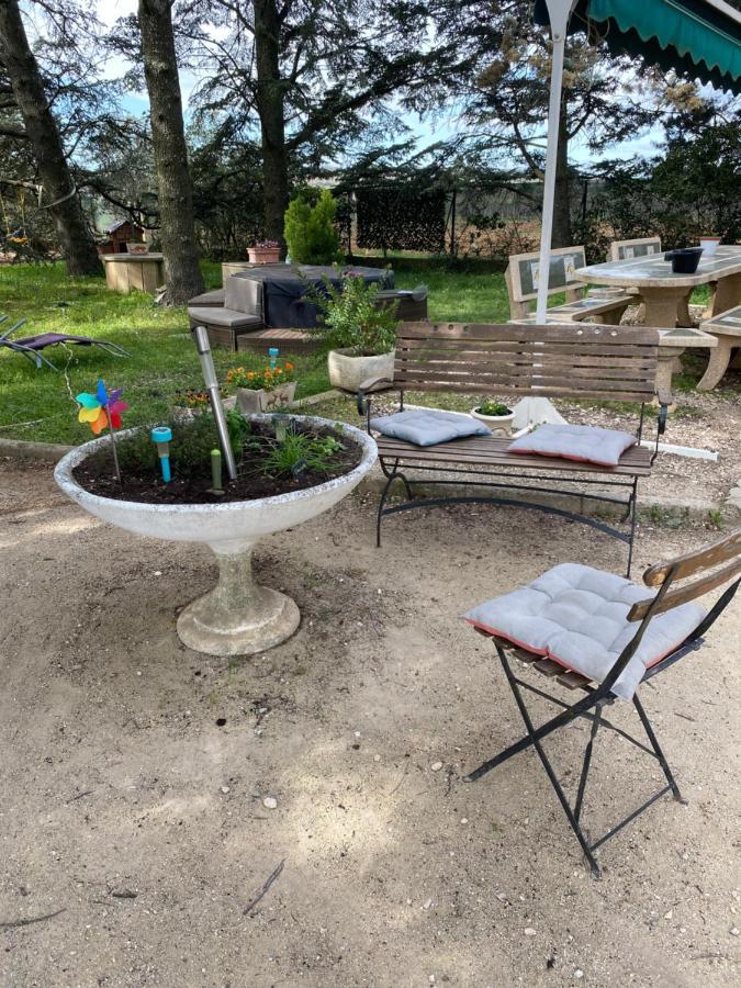 Studio Havre De Paix Au Pont Du Gard Piscine Et Jacuzzi Chez Valerie Payre แวร์ ปองต์ ดู การ์ ภายนอก รูปภาพ