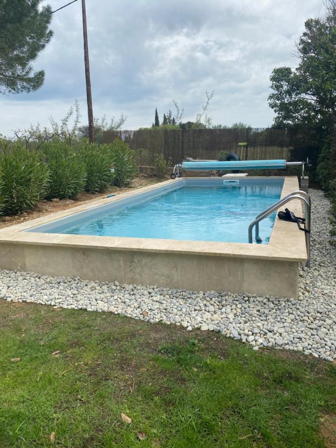 Studio Havre De Paix Au Pont Du Gard Piscine Et Jacuzzi Chez Valerie Payre แวร์ ปองต์ ดู การ์ ภายนอก รูปภาพ